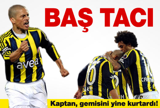 F.Bahçe'de kaptan Alex dümende: 1-0