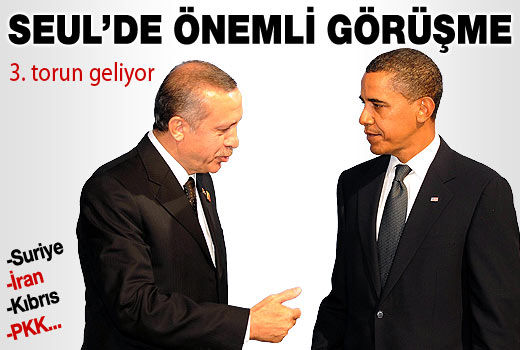 Erdoğan-Obama görüşmesi sona erdi