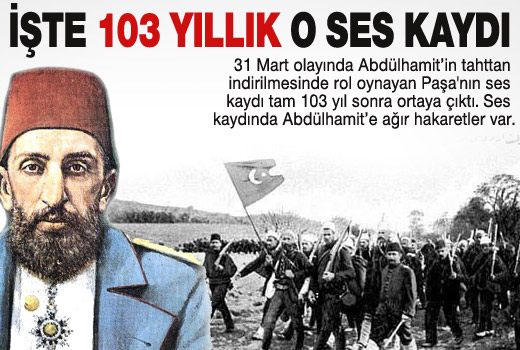 İşte 103 yıllık o ses kaydı