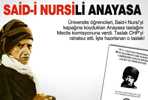 Genç hukukçulardan Said-i Nursi'li anayasa