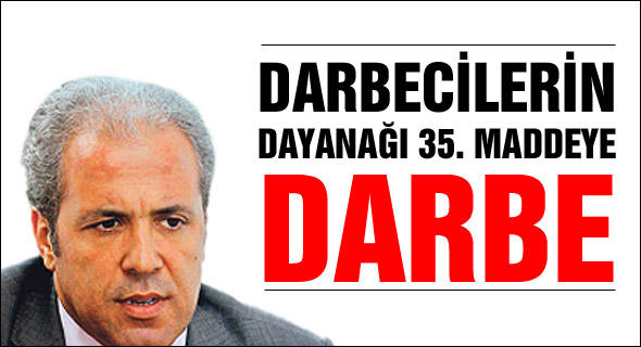 Darbecilerin darbesine darbe