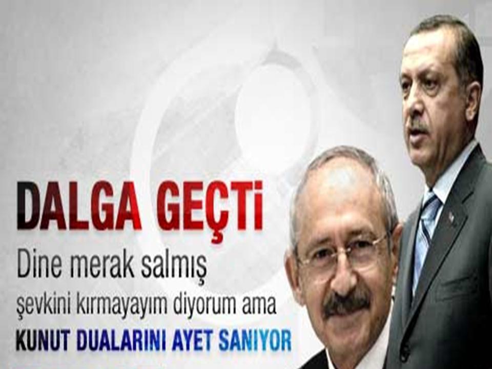 Kılıçdaroğlu Kunut dualarını ayet sanıyor