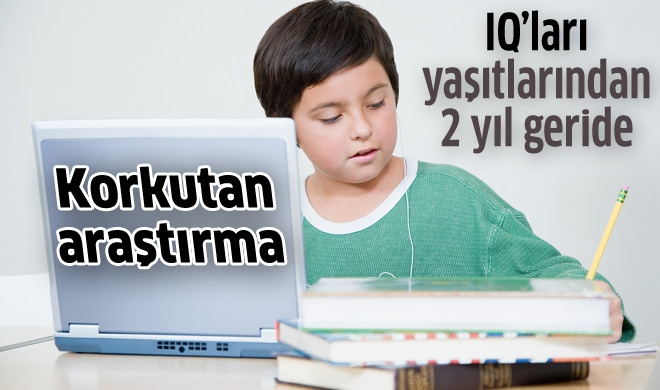 IQ'ları yaşıtlarından 2 yıl geride