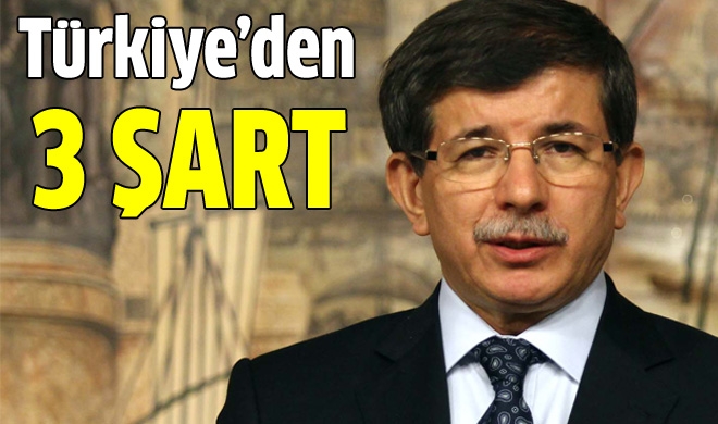 İlişkilerin normalleşmesi 3 şart