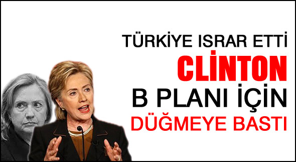 Suriye'de B planı devrede