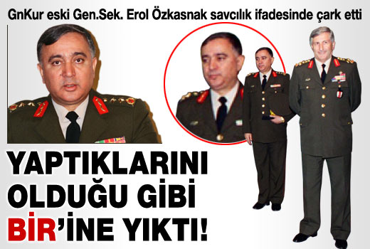 Yaptıklarını olduğu gibi BİR'ine yıktı