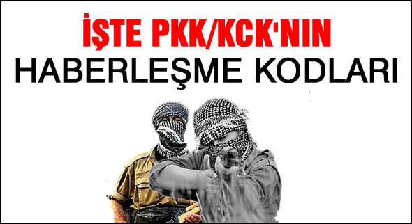 KCKPKK'nın haberleşme yöntemi