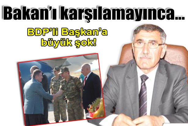 BDP'li Başkan'a büyük şok