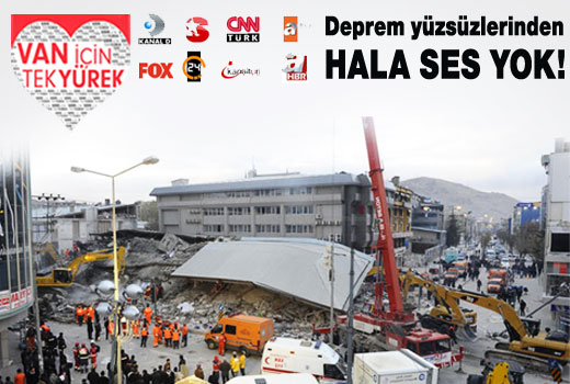 Deprem yüzsüzlerinden hala ses yok!