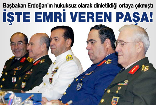 Dinleme talimatı Şener Eruygur'dan