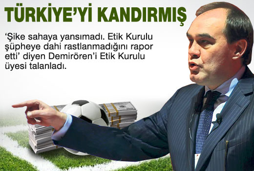 Demirören yalan söylüyor