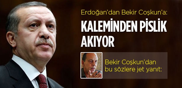 Bekir Coşkun'dan Erdoğan'a jet yanıt!