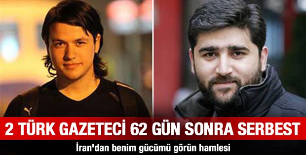 Kayıp gazeteciler yurda dönüyor