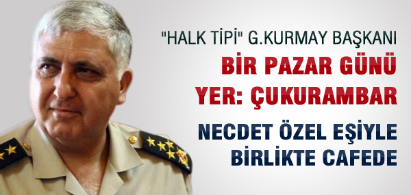 NECDET ÖZEL SİVİLLERİ GİYDİ KAFEYE GİTTİ