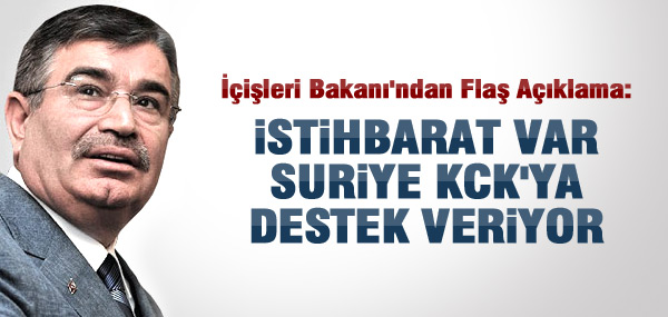 "Suriye KCK'ya destek veriyor"