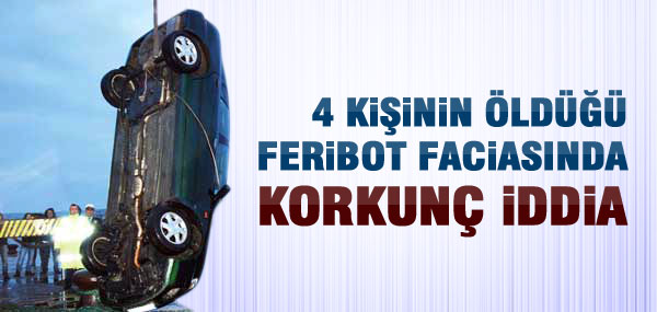 4 kişinin öldüğü faciada vahim iddia