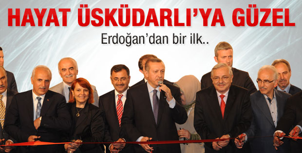 Erdoğan toplu açılış şartını Üsküdar'da bozdu