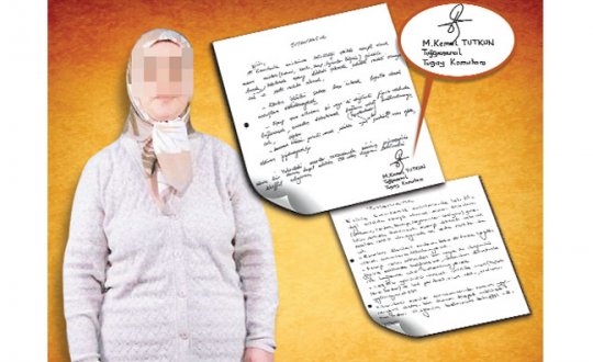 Subay eşinin başörtüsüne paşadan ayar