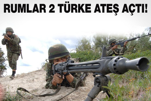 Rumlar Lefkoşe'de iki Türk'e ateş açtı