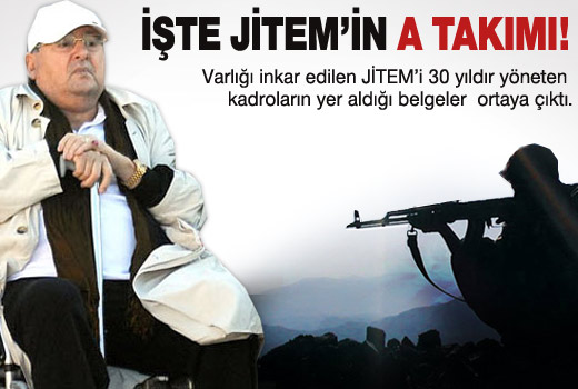 İşte JİTEM'in yönetici kadrosu