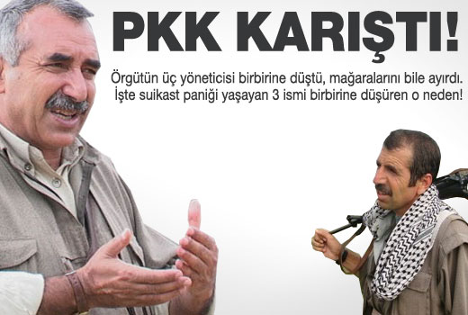 PKK yönetimi birbirine girdi!