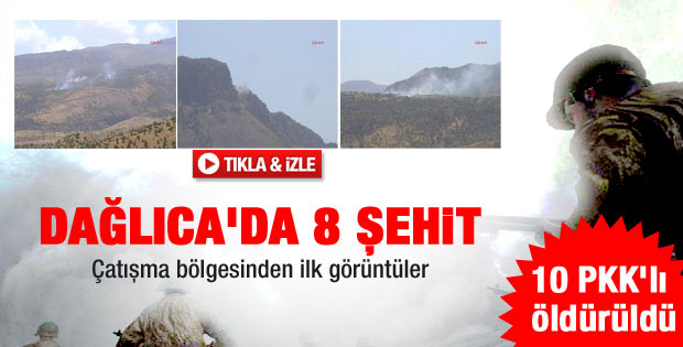 Hakkari'den dumanlar yükseliyor