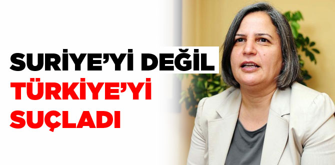 BDP'li Kışanak Türkiye'yi suçladı