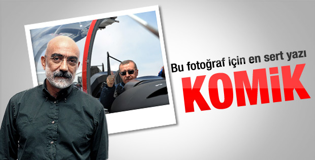 Ahmet Altan'dan Erdoğan'ın HÜRKUŞ pozuna yorum