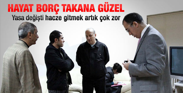 Haciz memurları evlerden eli boş ayrılıyor