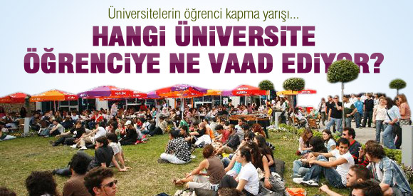 Hangi üniversite ne vaad ediyor?