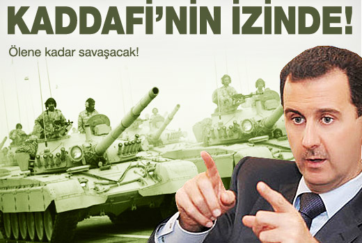 'Esed ölene kadar savaşacaktır'