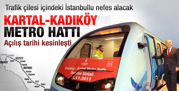 İşte metronun kesinleşen açılış tarihi