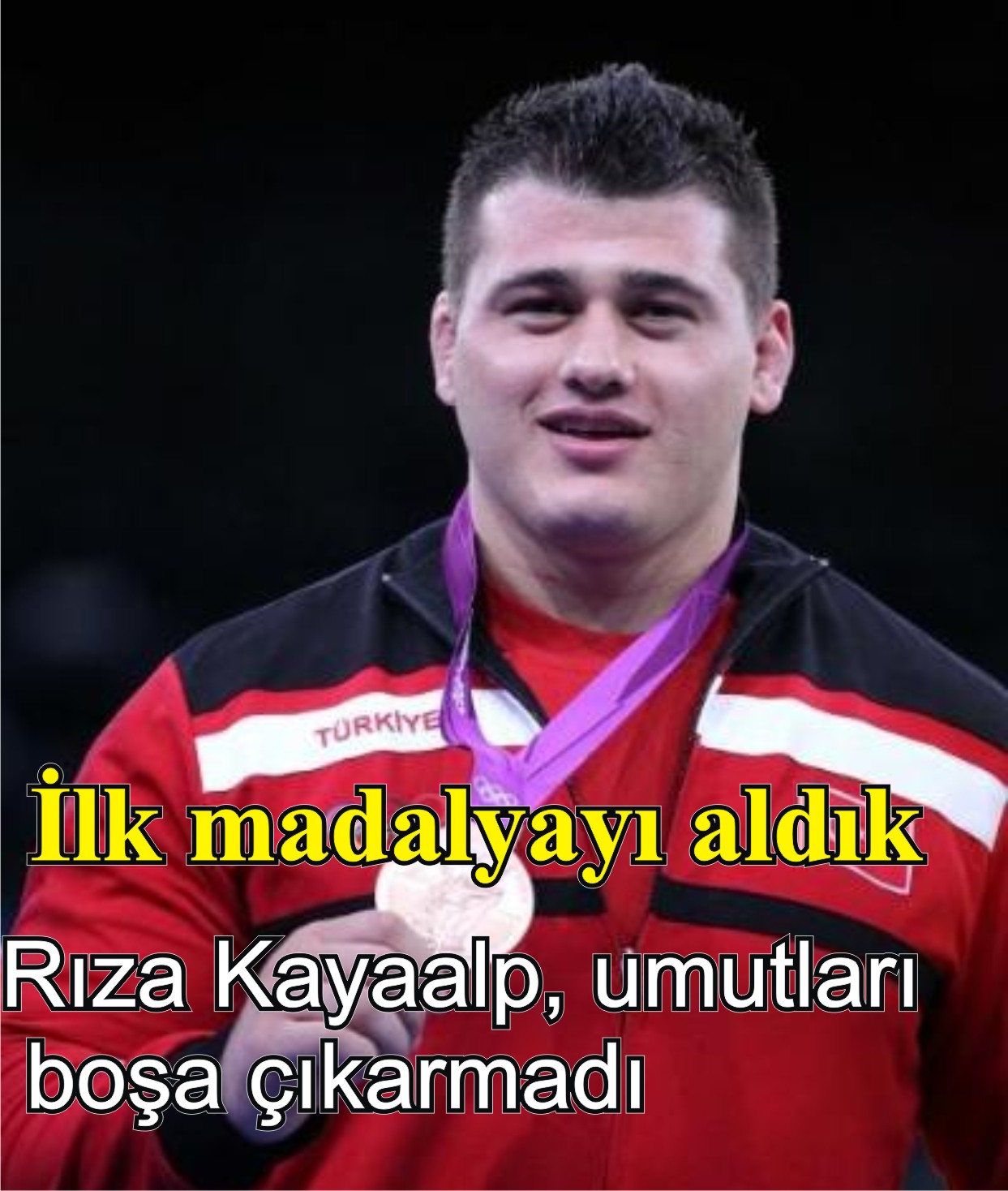 Rıza Kayaalp, umutları boşa çıkarmadı