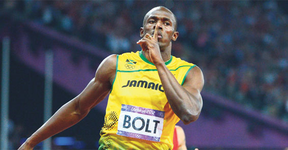 Usain Bold, rekor kırmaya devam ediyor