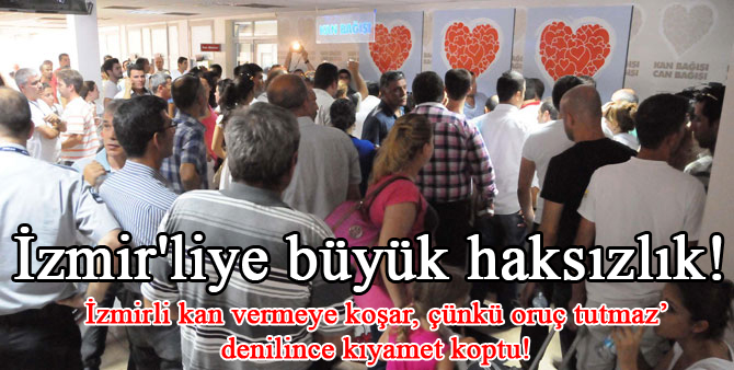 İzmiir'liye büyük haksızlık!