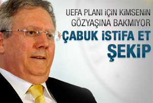 Fener'de şok mesaj: İstifa et!