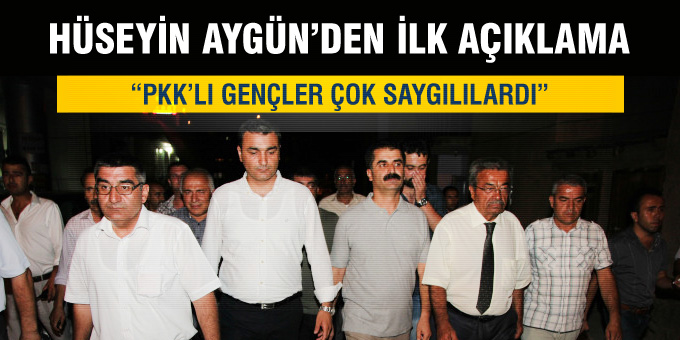 PKK'lılar saygılı çocuklar!