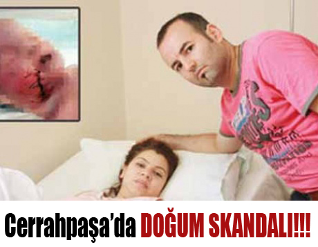 Bebeğimi gördüm yüzü boydan boya kesikti