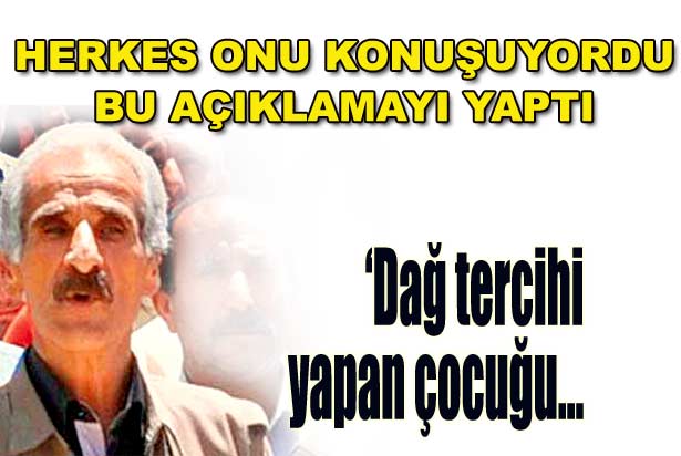 'Dağ tercihi yapan çocuğu kurtarma çabamız olmaz'