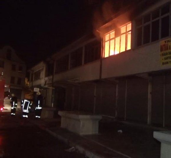 Konya'da piknik tüpü yangın çıkardı!