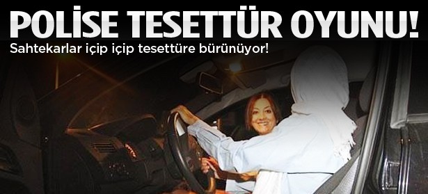 Polise başörtüsü hilesini anlattı