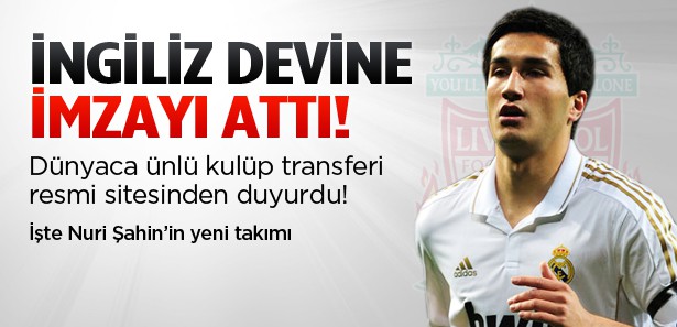 Nuri'nin yeni takımı belli oldu!