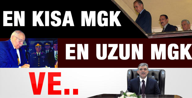 MGK toplantısı sona erdi