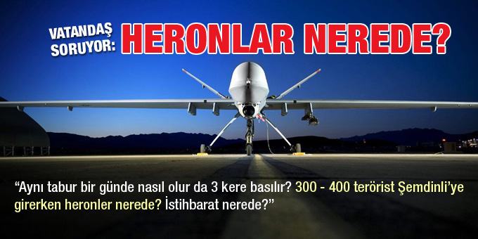 Zaman yazarının heron isyanı