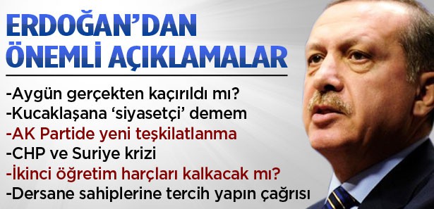 Erdoğan'dan CHP ve BDP'ye sert sözler