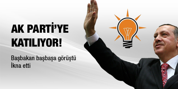 AK Parti'ye katılıyor!