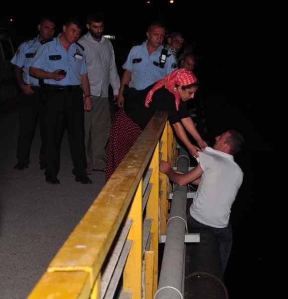 Hamile eşi evi terk edince intihar etmek istedi!