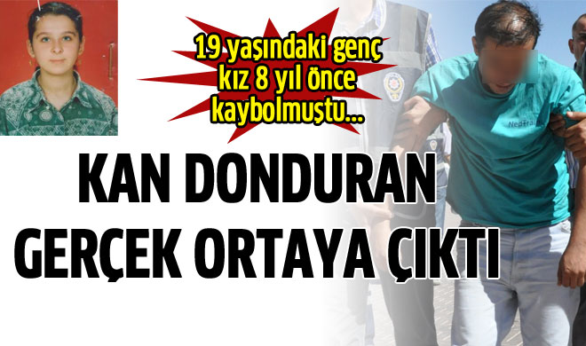 8 yıl önce kaybolan kızı babasının arkadaşı yakmış!
