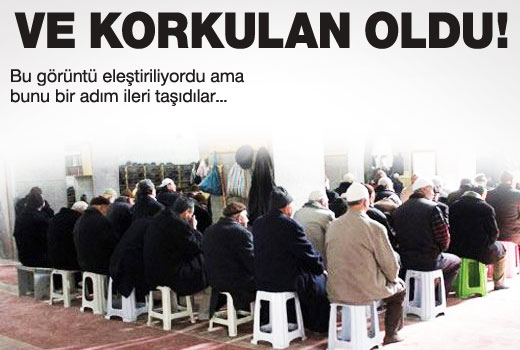 Camilerde korkulan oluyor