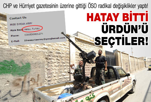 İsyancıların merkezi artık Ürdün